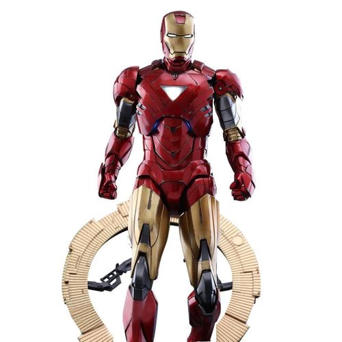 Figurine Hot Toys Mms378d17 - Marvel Comics - The Avengers - Iron Man Mark 6 Deluxe Version