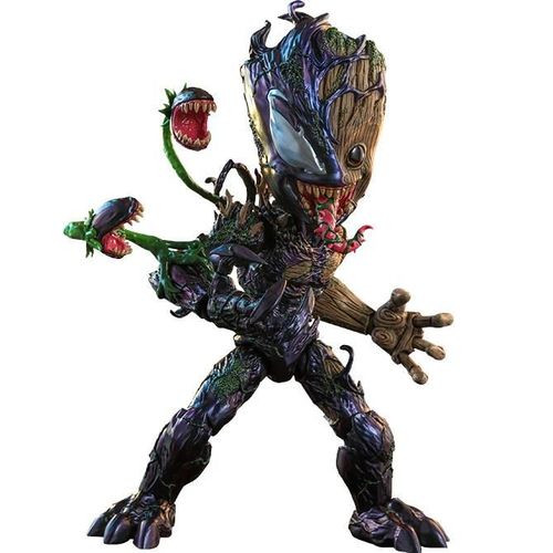 Figurine Hot Toys Tms027 - Marvel Comics - Marvel's Spider-Man : Maximum Venom - Venomized Groot