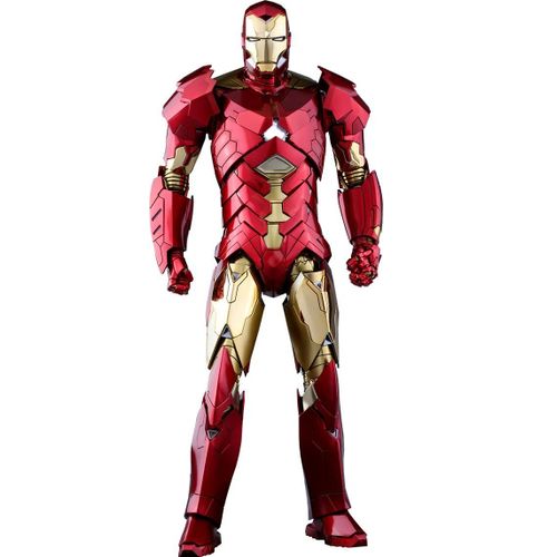 Figurine Hot Toys Mms396 - Marvel Comics - Iron Man 3 - Sneaky Mark 15 Retro Armor Version