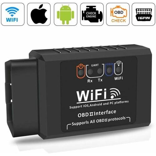 Obd2 Valise Diagnostic Auto, Diagnostic Voiture Prise Wifi Obd Adaptateur Scanner Code De Défaut Multimarque Elm327 Outils