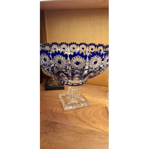 Saladier En Cristal De Bohême (Maison Faberge)