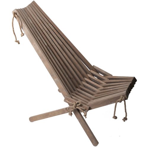 Chilienne En Bois Ecochair Aulne Gris