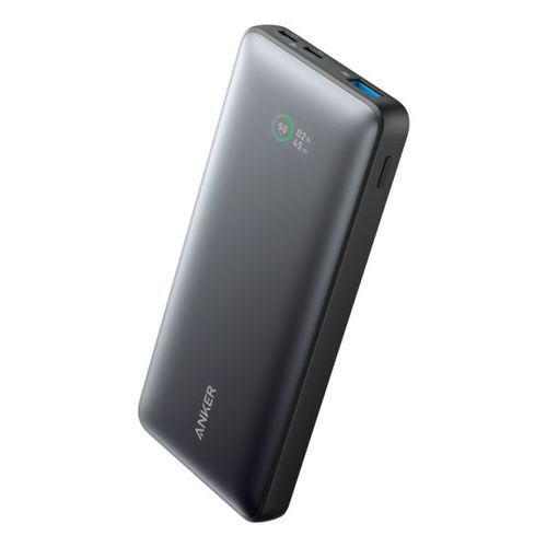 Power Bank Anker 10000mah 2 Type-C 1 Type-A Ports 3 Ports Pd 25w Black
