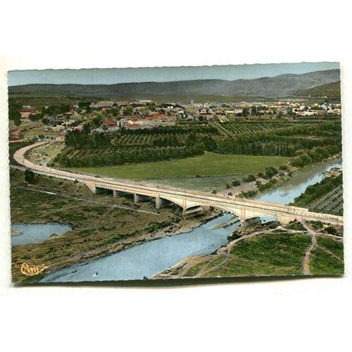 Carte Postale - Le Pont Oued-Habra Et La Ville - Perrégaux ( Oran ) - Algérie