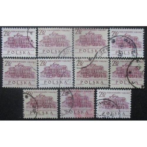 Pologne N°1456 X 11 Oblitéré