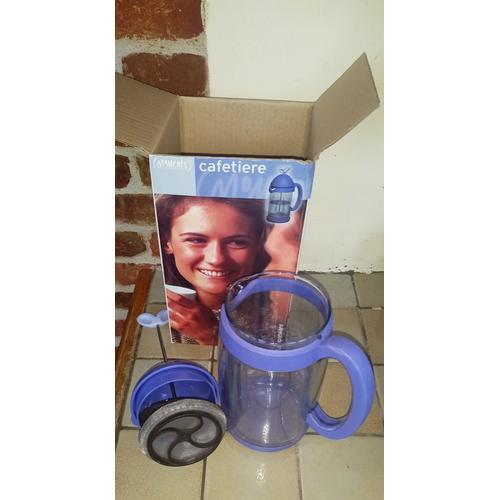 Cafetière À Piston 1 Litre - Modèle Moments By Tupperware - Mode D Emploi Fourni