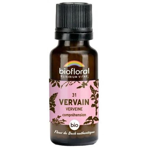 Biofloral 31 Vervain Verveine Granules Bio 19,5 G 