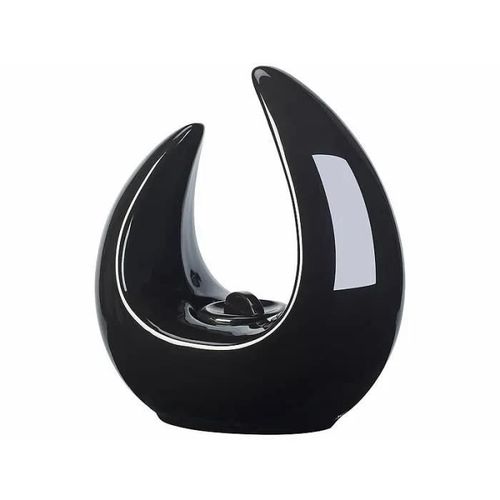 Brûleur de table décoratif au bioéthanol, 53 ml, noir