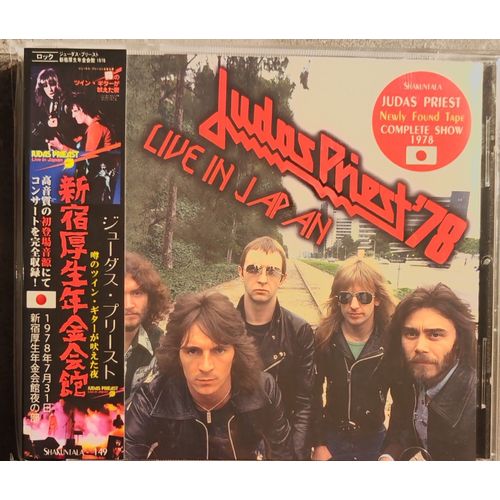 Judas Priest-1978 Live In Japan 1 Cd Japan Import+Obi+Sticker
