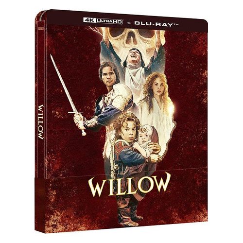 Willow - 4k Ultra Hd + Blu-Ray - Boîtier Steelbook Limité