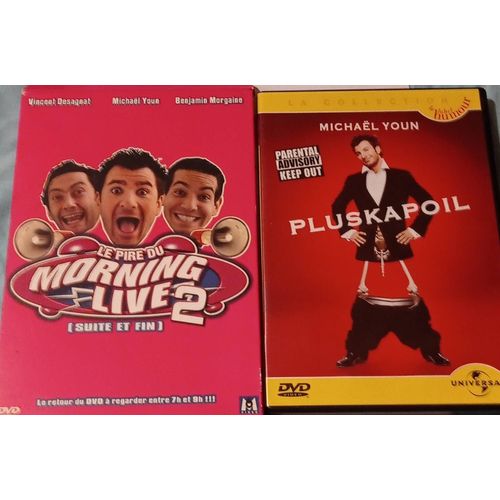 Lot De 2 Dvd Spectacles Humoristiques Avec Michaël Youn