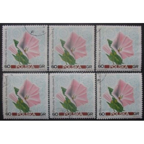 Pologne N°1638 X 6 Oblitéré