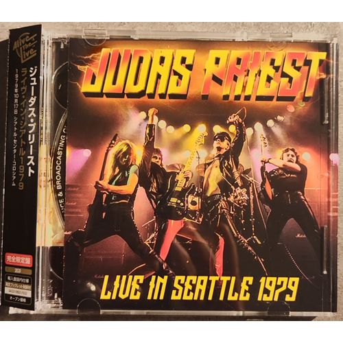 Judas Priest-1979 Live In Seattle 2 Cd Limited Edition + Obi Japan Import