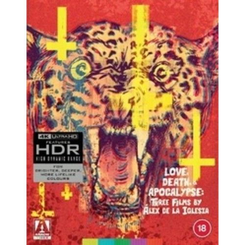Love, Death & Apocalypse: Three Films By Álex De La Iglesia [Ultra Hd] Ltd Ed, Uk - Import