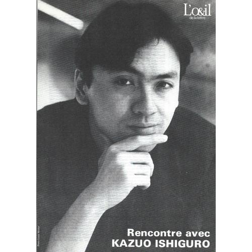 Revue L'oeil De La Lettre, Décembre 1990 : Rencontre Avec Kazuo Ishiguro
