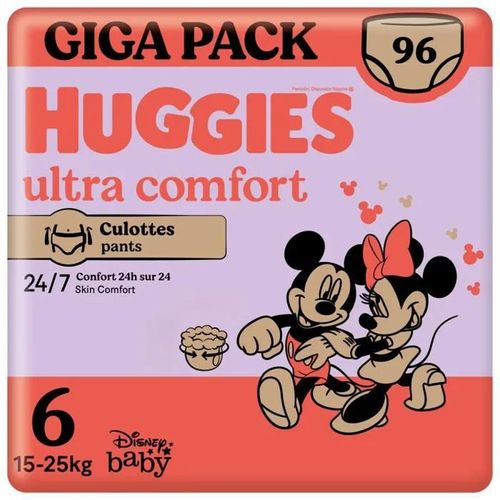 Huggies Ultra Comfort - Culottes Bébé Taille 6 (15kg-25kg
