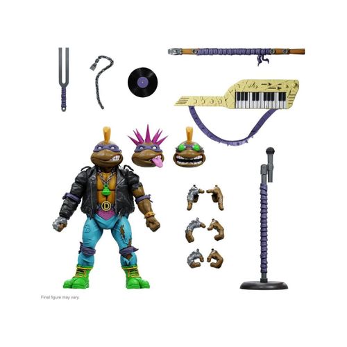 Les Tortues Ninja - Figurine Ultimates Punker Donatello 18 Cm