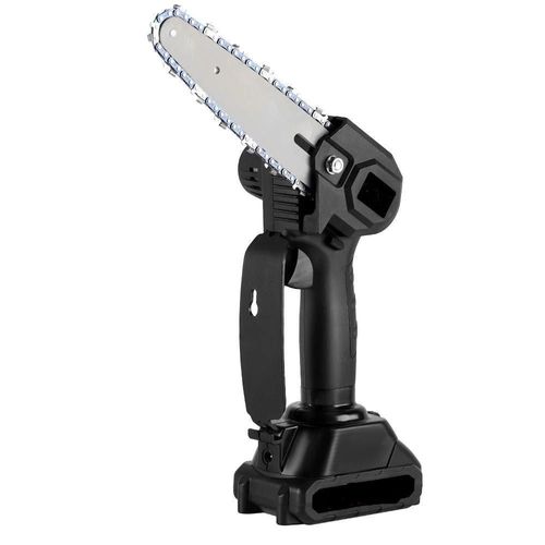 Tronçonneuse, électrique, 18 V, sans fil, 1 batterie, prise UE, 3 500 W, 40 000 tr/min, noir