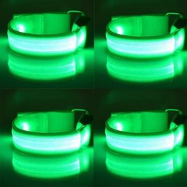 Leggings D'equitation À Led,Accessoires De Course,Fournitures Équestres,Décoration,Visible La Nuit,4 Pièces - Type 4pcs Green