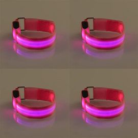 Leggings D'equitation À Led,Accessoires De Course,Fournitures Équestres,Décoration,Visible La Nuit,4 Pièces - Type 4pcs Pink