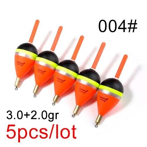 Lot De 5 Flotteurs De Sapin Peche En Mer Flotteur Peche Peche Accessoire Float Tube Bouchon Pechebarguzinsky,Matériel De Pêche En Bouée Verticale,En Cuivre,2.0 + 2.0gr/3.0 + 2.0gr/4.0 - Type 3-004