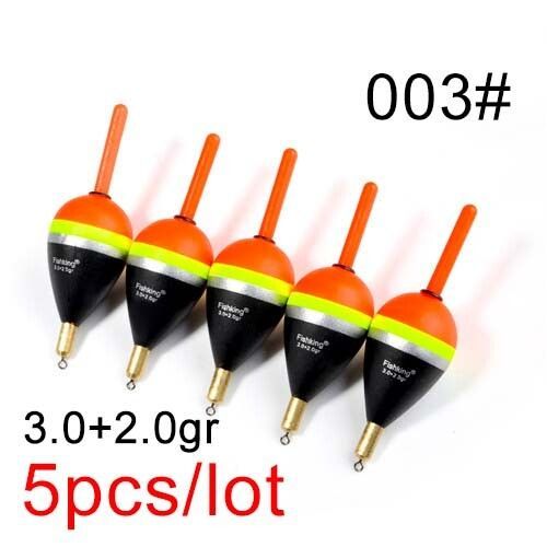 Lot De 5 Flotteurs De Sapin Peche En Mer Flotteur Peche Peche Accessoire Float Tube Bouchon Pechebarguzinsky,Matériel De Pêche En Bouée Verticale,En Cuivre,2.0 + 2.0gr/3.0 + 2.0gr/4.0 - Type 3-003