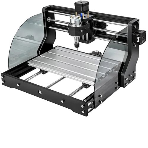 Machine de gravure, laser 15000 mw, contrôle GRBL, aluminium, 3 axes, noir