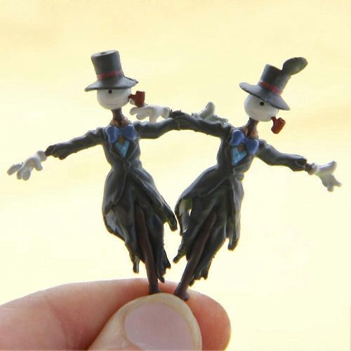 Paysage Décoration Statue Poupée Mini Épouvantail Figurines Anime Jardin Miniatures