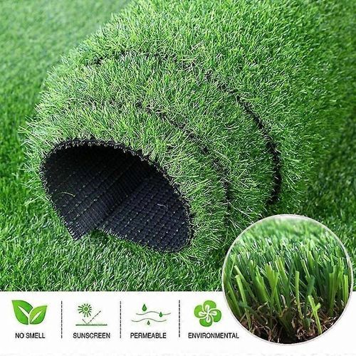50cmx100cm Simulation Pelouse Extérieur Résistant À L¿Humidité Gazon Artificiel Tapis Décoration Intérieure Balcon Plante Verte Jardin D¿Enfants Gazon