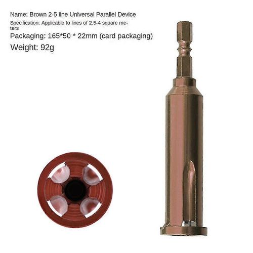 Poignée hexagonale 1/4 Batch Head Connecteur Fil Épisseuse Fil Automatique Dénudage
