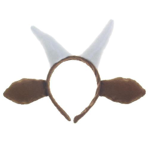 Enfants Mode Chèvre Bandeau Dessin Animé Animal Headwear Cheveux Cosplay Costume Performance Décor