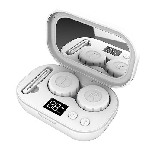 Machine de nettoyage à ultrasons de lentilles de contact 58000hz Nettoyeur rechargeable de synchronisation de vibration haute fréquence