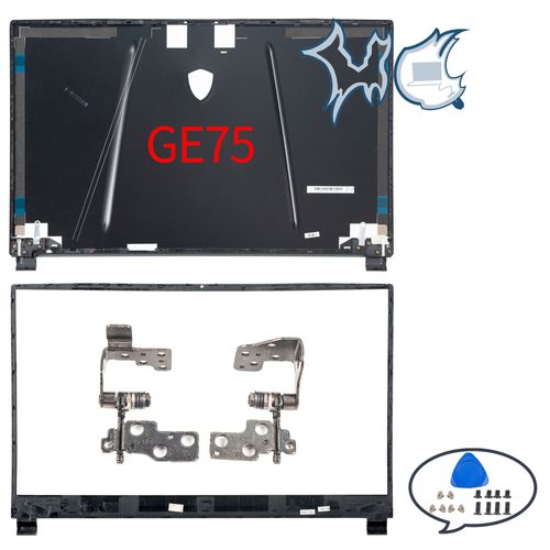 Pièces pour ordinateur portable pour GE75 Raider 8RE GP75 GL75 MS-17E2 17E5 17E7 LCD couverture arrière lunette charnières remplacement de boîtier d'ordinateur portable