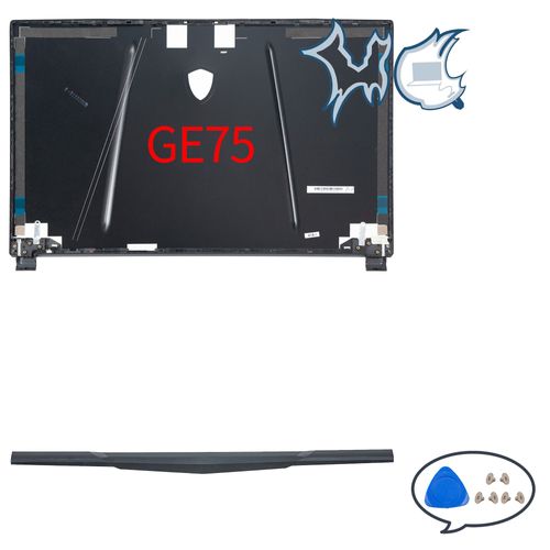 Pièces pour ordinateur portable pour GE75 Raider 8RE GP75 GL75 MS-17E2 17E5 17E7 LCD couverture arrière lunette charnières remplacement de boîtier d'ordinateur portable