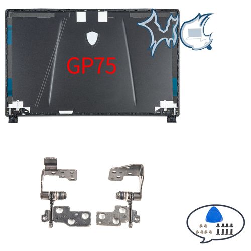 Pièces pour ordinateur portable pour GE75 Raider 8RE GP75 GL75 MS-17E2 17E5 17E7 LCD couverture arrière lunette charnières remplacement de boîtier d'ordinateur portable