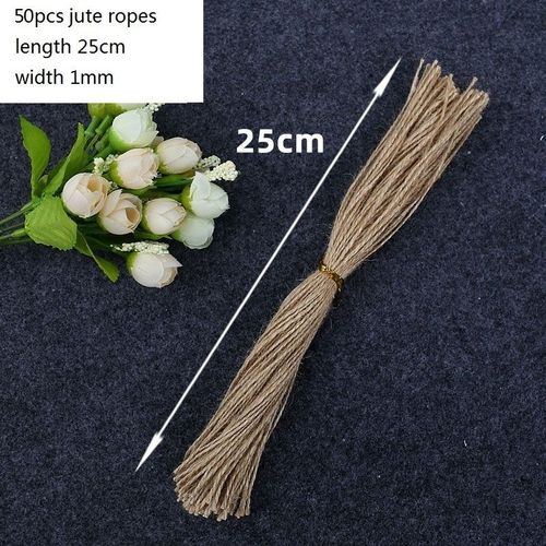 Étiquettes De Remerciement Bronzantes Pour Vêtements,Chaussures,Sacs,Cartes En Papier Noir Et Blanc,Cuillère À Soupe,Accessoires De Vêtements Amicaux,Étiquette De Prix,50 - Type 50pcs Hemp Strings