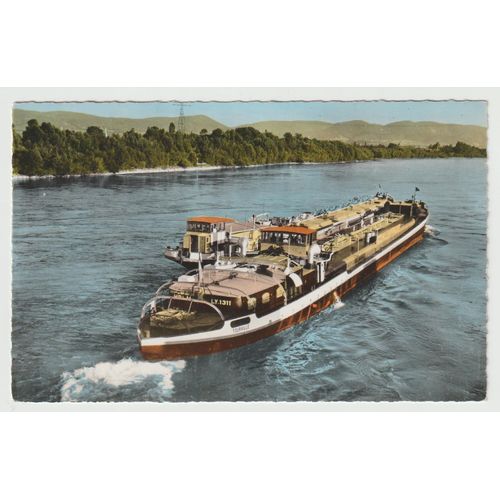 Carte Postale Bateau Sur Le Rhône