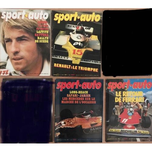 4 Revues Sport Auto 1979