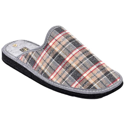 Pantoufle Mule Jacquard Pulidines Gris