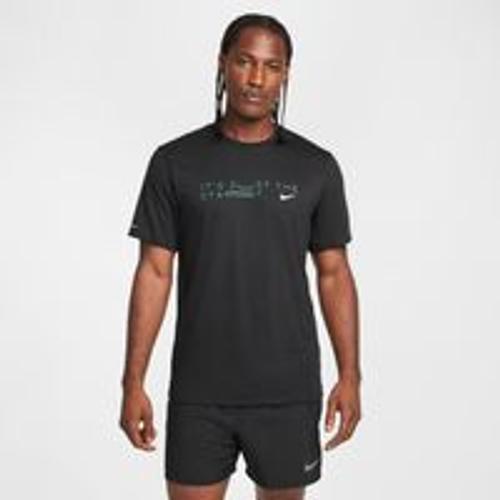 Haut De Running À Manches Courtes Dri-Fit Nike Rise 365 « Kipchoge » Pour Homme - Noir