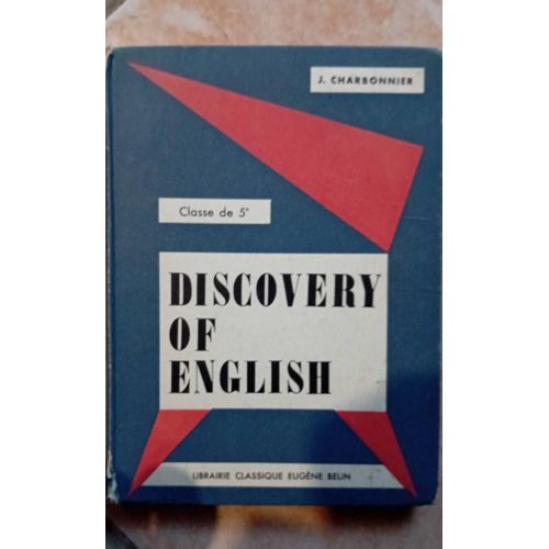 Discovery Of English Classe 5e Charbonnier
