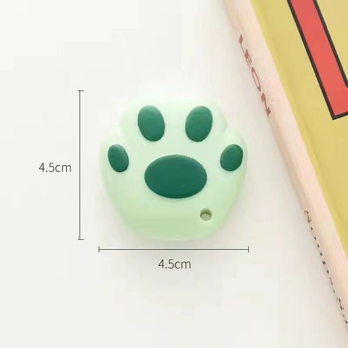 Couteau Utilitaire Kawaii Mini Couteau De Poche Patte De Chat Boîte Express Ouvre-Enveloppe Coupe-Papier Lame Rechargeable Papeterie Coréenne - Type Green