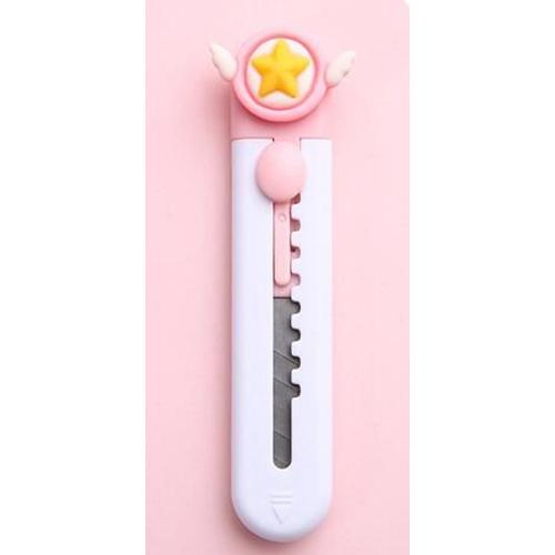 Mini Couteau Utilitaire Portable En Alliage Kawaii,Fruits,Animaux,Coupe-Lettre,Ouvre-Enveloppe,Couteau De Courrier,Fournitures Scolaires Et De Bureau #D