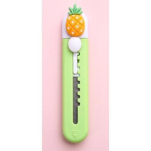 Mini Couteau Utilitaire Portable En Alliage Kawaii,Fruits,Animaux,Coupe-Lettre,Ouvre-Enveloppe,Couteau De Courrier,Fournitures Scolaires Et De Bureau #I