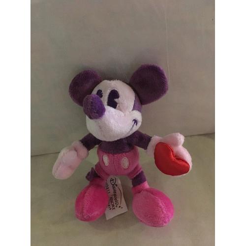 Mini Peluche Mickey Amoureux - Disney Disneyland Paris