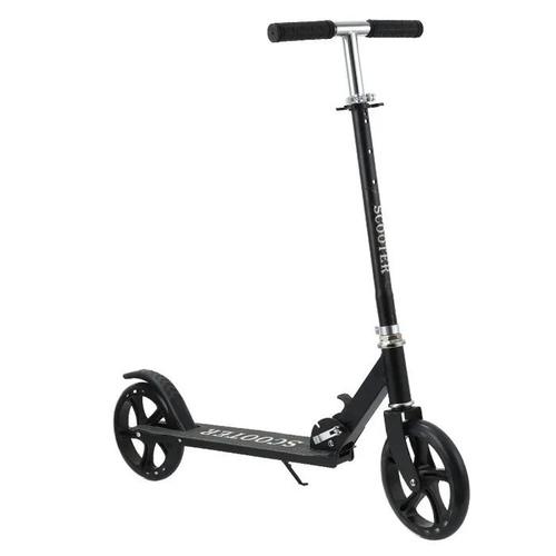 Trottinette Pliable, Réglable En Hauteur, Conçue Pour Les Adultes Et Les Adolescents Jusqu'à 100kg De Charge Noir