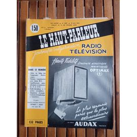 Revue Le Haut-Parleur Numéro 1087