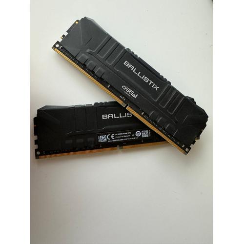 BALLISTIX 16GB DDR4-2666w/XMP 16-18-18-38 1.2V