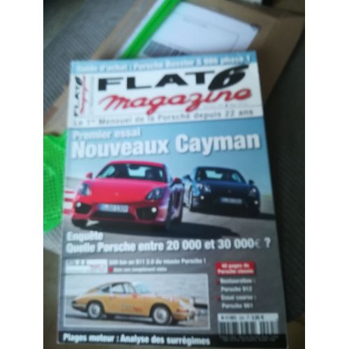 Flat 6 265 De 2013 Cayman,Boxster S 986 Phase 1,911 2.0,912