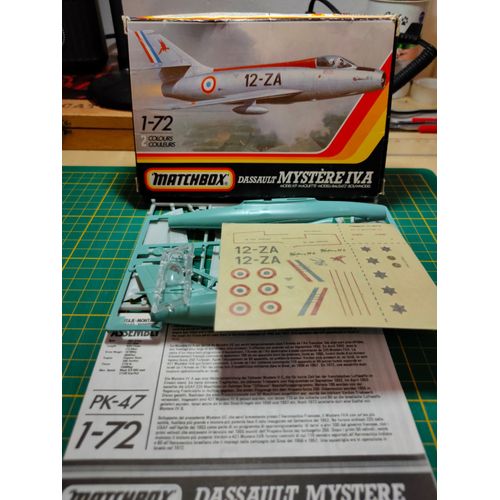 Maquette Avion Matchbox 1/72 : Dassault Mystere Iv A-Matchbox